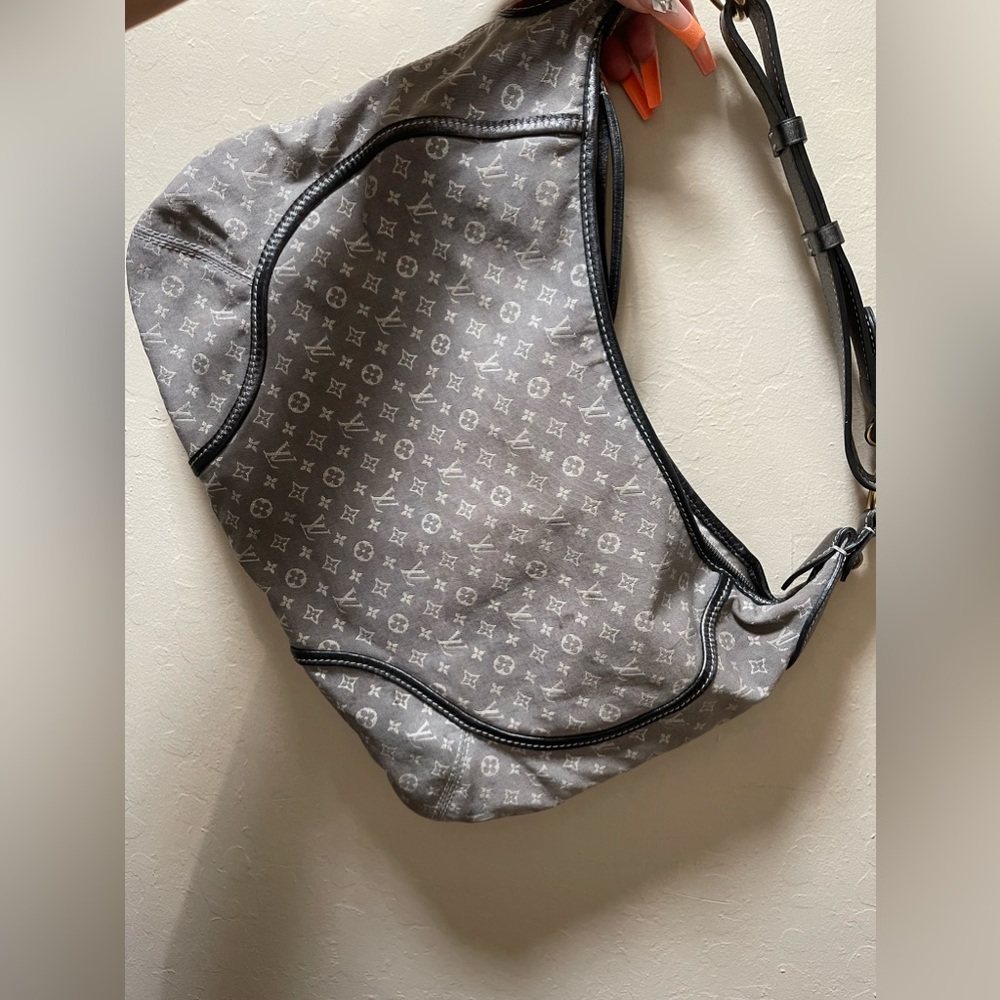 Louis Vuitton Mini Lin Manon MM Purse Denim